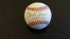 Autographed Baseball Monte Irvin GAI (New York Giants)